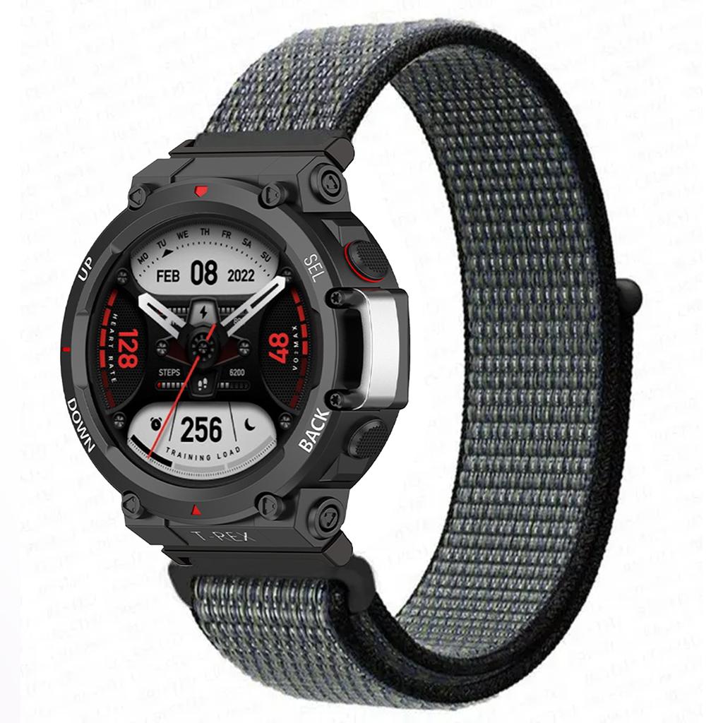 Nylon Loop Strap For Huami Amazfit T-REX 3/2 Smart Watch Band Women Men Bracelet For Amazfit T-Rex/T-Rex Pro Wristband Correa