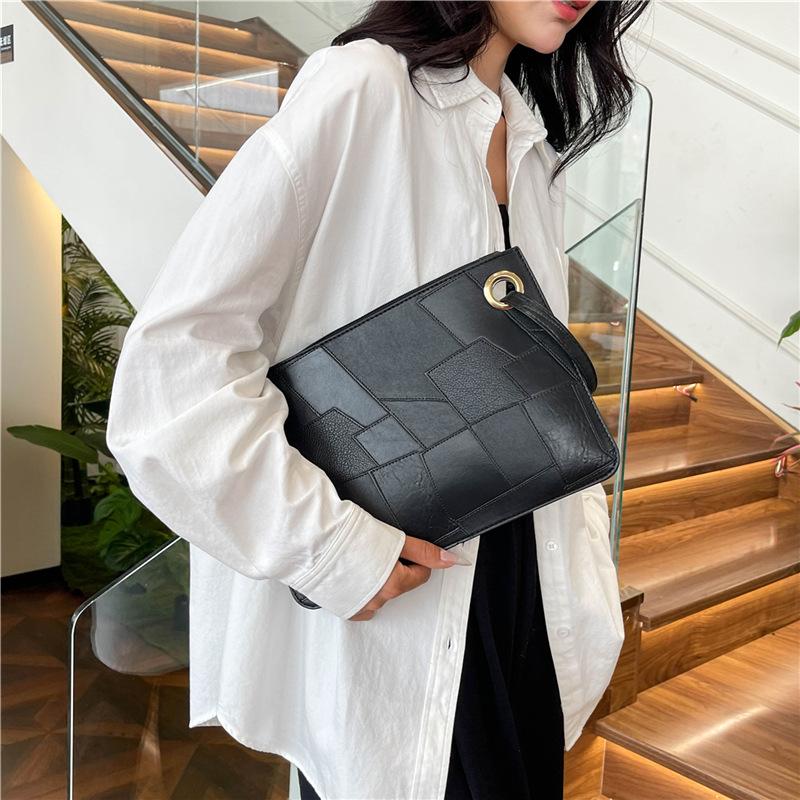 Casual Simple Bags Simple Fashion Trend Small Square Bags Summer New Fashion Retro Clutch Bag Women