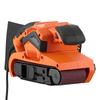 VEVOR 750W Belt Sander 7.6 x 53.3 cm Woodworking Belt Sander 6 Speeds 630-1200 FPM, 2-in-1 Handheld & Benchtop Sanding Machine with 2 Dust Bags
