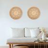 Porch Grass Woven Home Handmade Hay Rattan Woven Wall Decoration Pendant Wall Decoration Wall Hanging