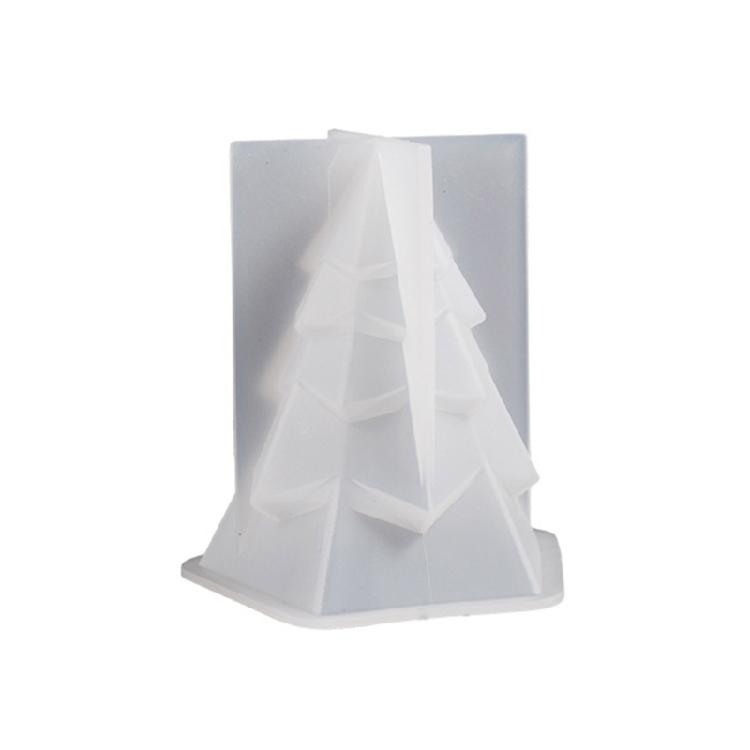 

Christmas Tree 3D Handmade Tree Shaped Silicone Candle Mold Christmas Tree Resin Mold 3D Ornament Mould S