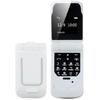 0,66" Mini Flip Mobiltelefon Minste klapptelefon FM Trådløs Bluetooth 3.0 Oppringer Handsfree Øretelefon Enkelt SIM-kort telefon
