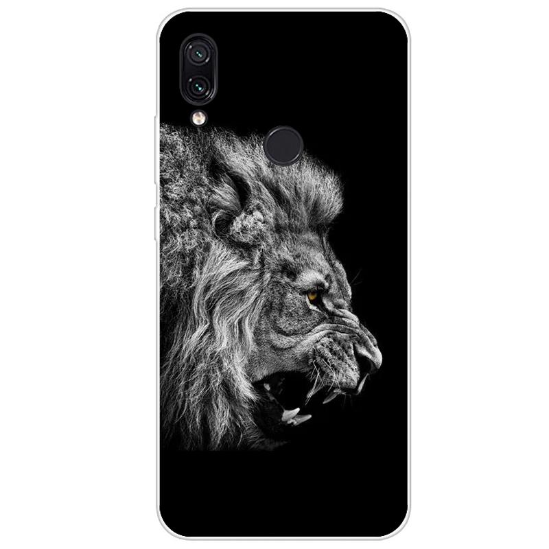 For Xiaomi Redmi Note 7 Case Flower Animal Cover Silicone Case For Redmi Note 7 Pro Note7 Bumper Shockproof Phone Case Coque