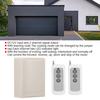DC12V 2 CH Receiver 1000m/3280.84ft 3-Key Learning Code Remote Control Switch Kit