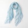 100% Cashmere Gradient Square Scarf - Elegant & Lightweight for Spring & Autumn