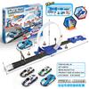 Speed Stunt Double Car Wheels Model Toys For Kids Racing Track Diy Assembled Rail Kits Educational Interactive Boy Children Toys