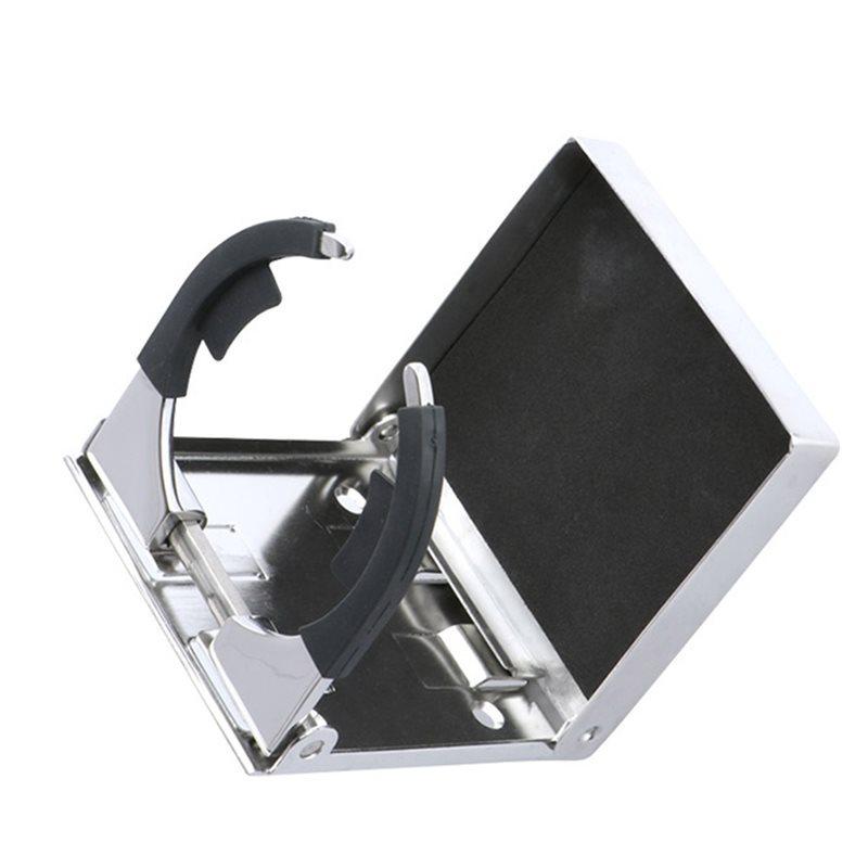 Adjustable Folding Cup 316 Stainless Steel Drink Holder Boat Accessories Marine Boat Truck RV Accessories