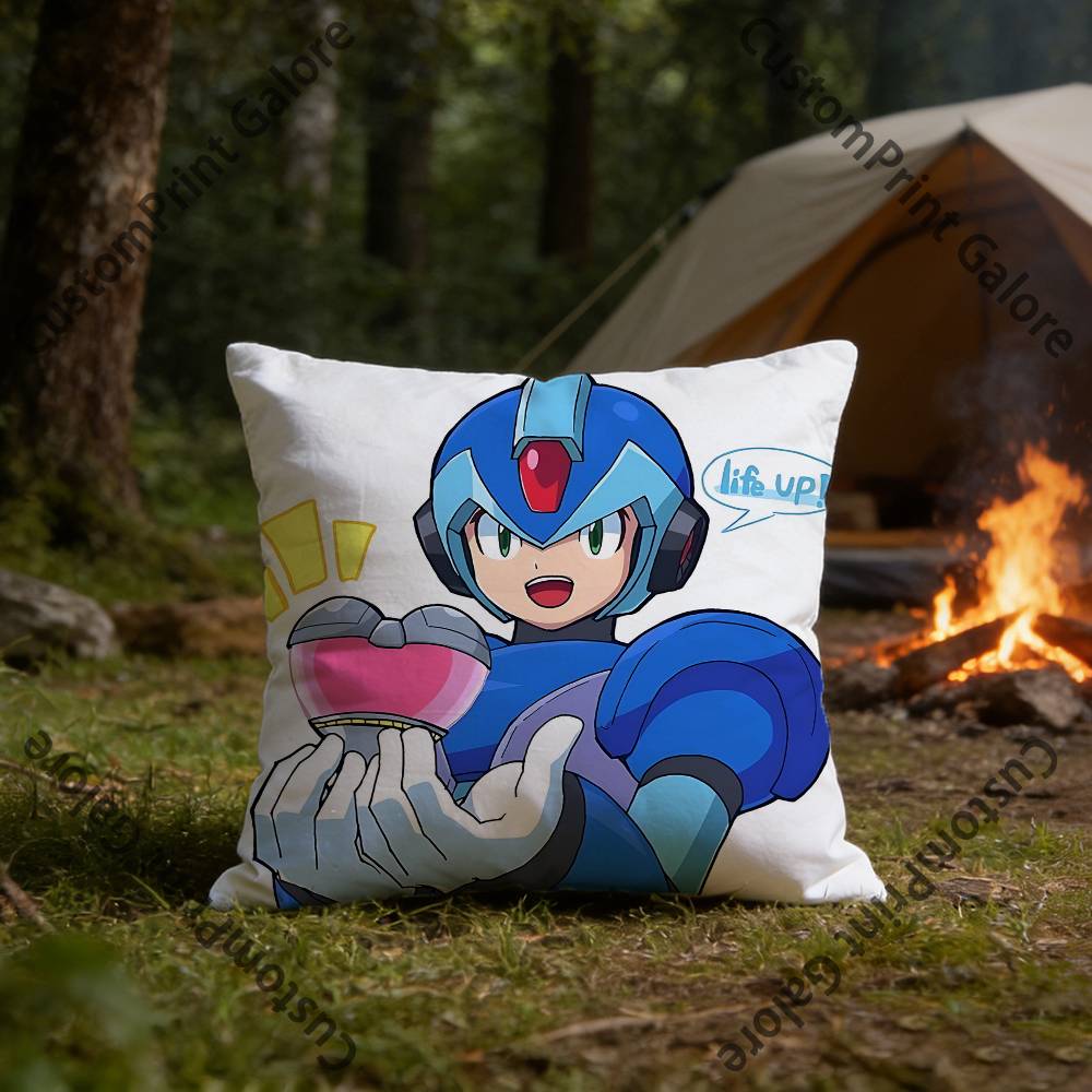 MMegaS NNapalm Man  Polyester Printed Pillow Cover Square       cm Soft for Sofa Bed Car Home Decor