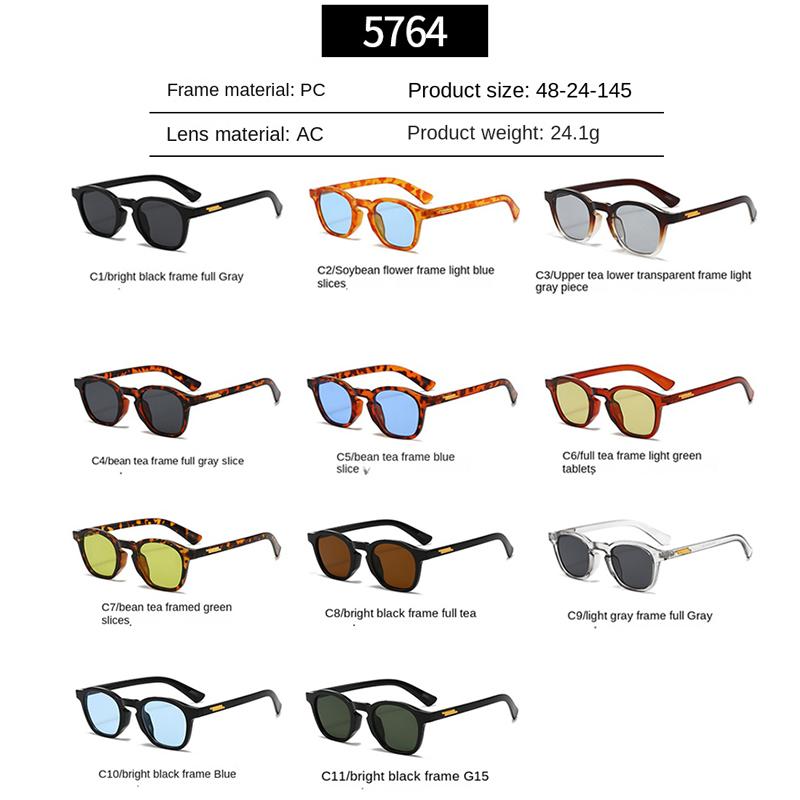 Klasické čtvercové sluneční brýle Dámské Pánské Vintage Módní Značkové Designové Sluneční Brýle Venkovní Řízení Rybaření Dámské Pánské Brýle UV400