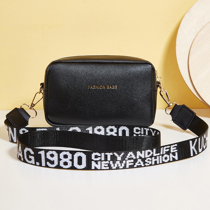 Women Handbag and Purse Simple Designer Fashion Casual Messenger Bag Wide Strap Shoulder Bag Female Small Phone Crossbody Bag