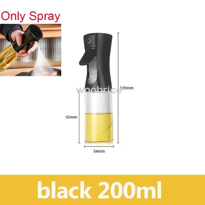 2in1 Oil Sprayer Bottle for Cooking Anti-leakage Olive Oil Storage Bottle for BBQ Air Fryer Salad Steak Kitchen Supplies