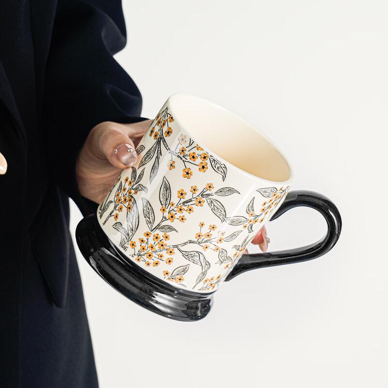 OLOEY Vintage Ceramic Water Cup