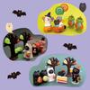 New Resin Halloween Ornaments Ghost Small Miniature Scene Props Creative Cute Desktop Decorations Home