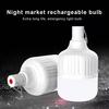 Multi-Functional Emergency LED Light Bulb with Hook Super Bright Dimmable USB Rechargeable Waterproof Outdoor Camping Light