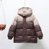 2025 Kids' Winter Hooded Down Jacket - 90% White Duck Down