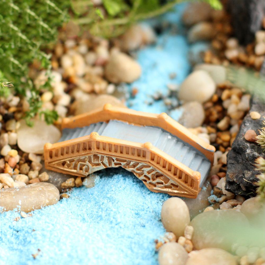 Resin  Ornaments  Style Bridge Simulation Arch Bridge Micro Landscape Decoration Handicraft