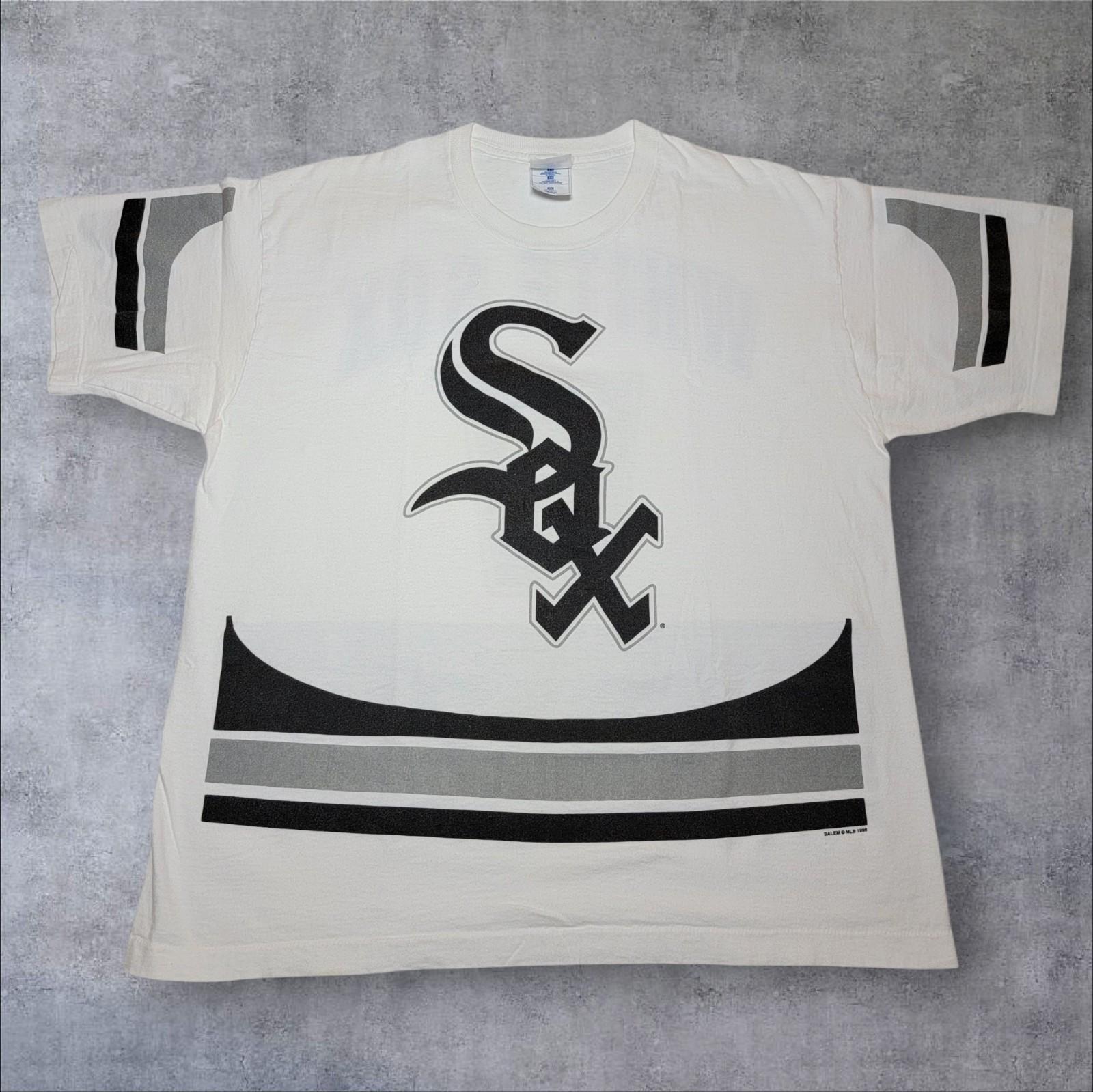 Винтажная футболка Chicago White Sox Pro Player 90-х Мужская XL 1996 Salem MLB AOP Унисекс M