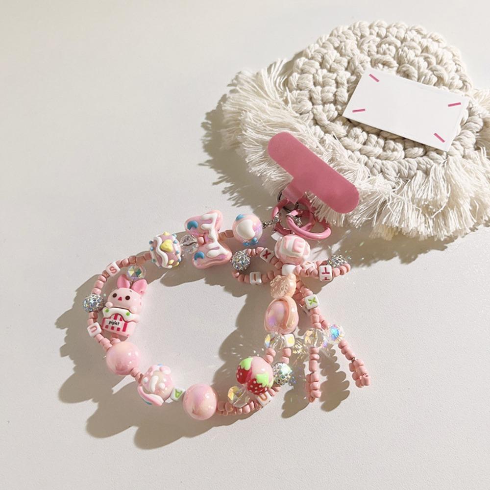 

Antiskid Mobile Phone Lanyard Plastic Rope Buckle Phone Chain Straps Portable Phone Back Clip