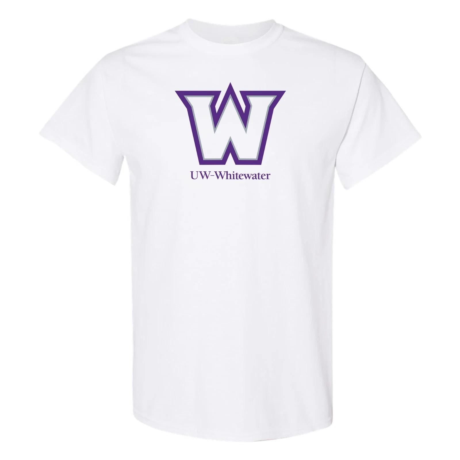 Wisconsin-Whitewater Warhawks Secondary Logo T-Shirt - White 3XL