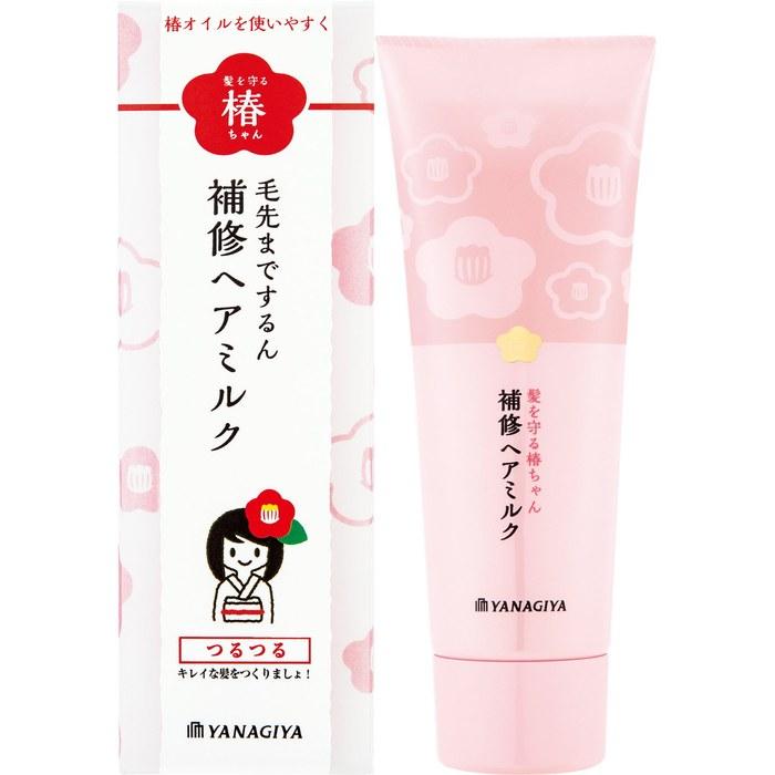 Yanagaya Honten Tsubaki-chan Repair Hair Milk Yellow 120g (x1)