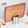 Silbernes Metall Küchengerät Edelstahl Topfdeckel und Löffelhalter 2-in-1 Vertikaler Utensilienplatzsparender Werkzeug Organizer Halter Platzsparend