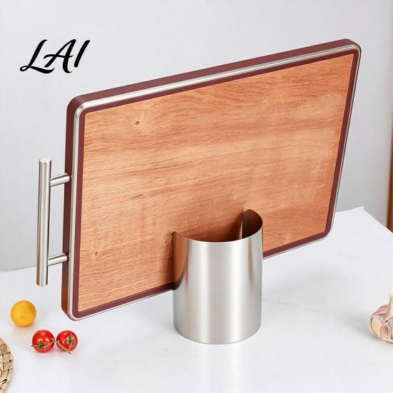 Silbernes Metall Küchengerät Edelstahl Topfdeckel und Löffelhalter 2-in-1 Vertikaler Utensilienplatzsparender Werkzeug Organizer Halter Platzsparend