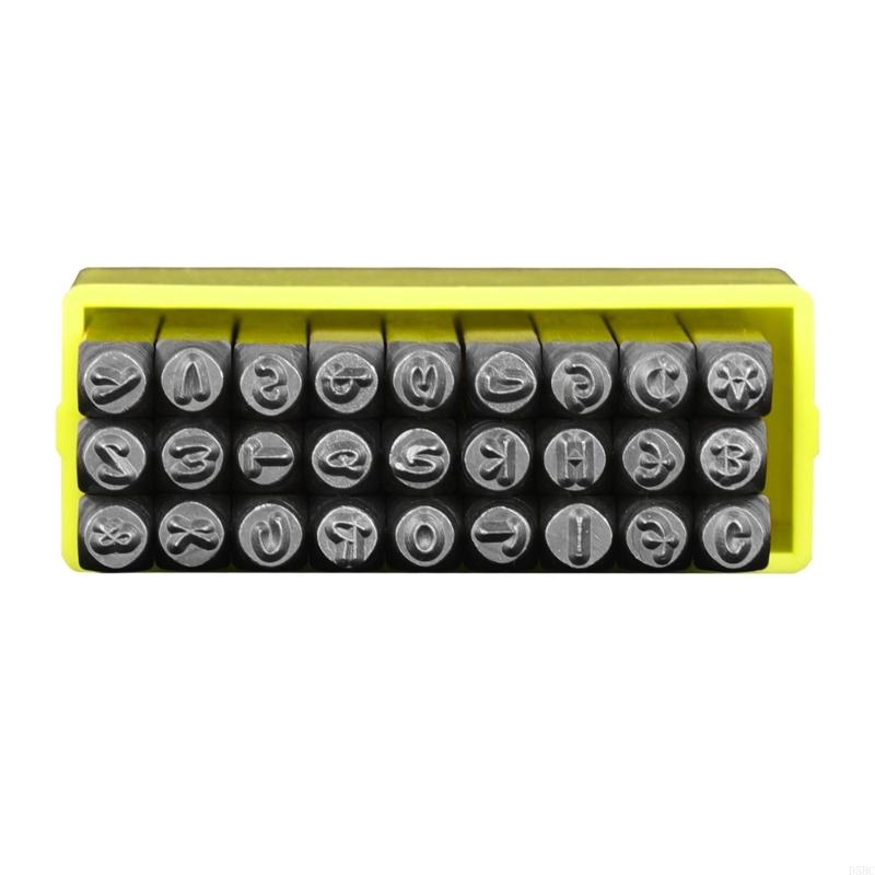 3mm Steel Letter Puncher Leather Embossing Tool For Leather Craft Jewelry Making