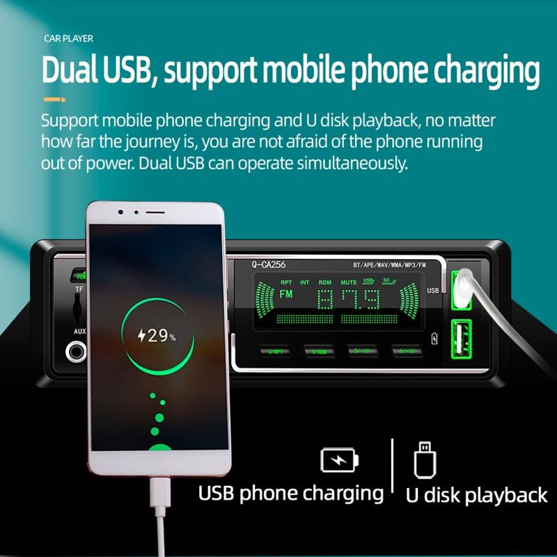 Handsfree Call Car Wireless -compatible FM Transmitter Adio Eceiver Mp3 Music Stereo Adapter