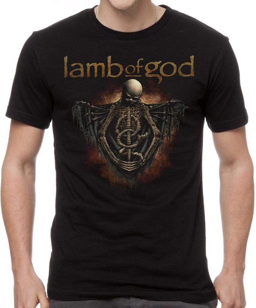 LAMB OF GOD cd lgo WRATH SKELETON TORSO Official SHIRT LRG new