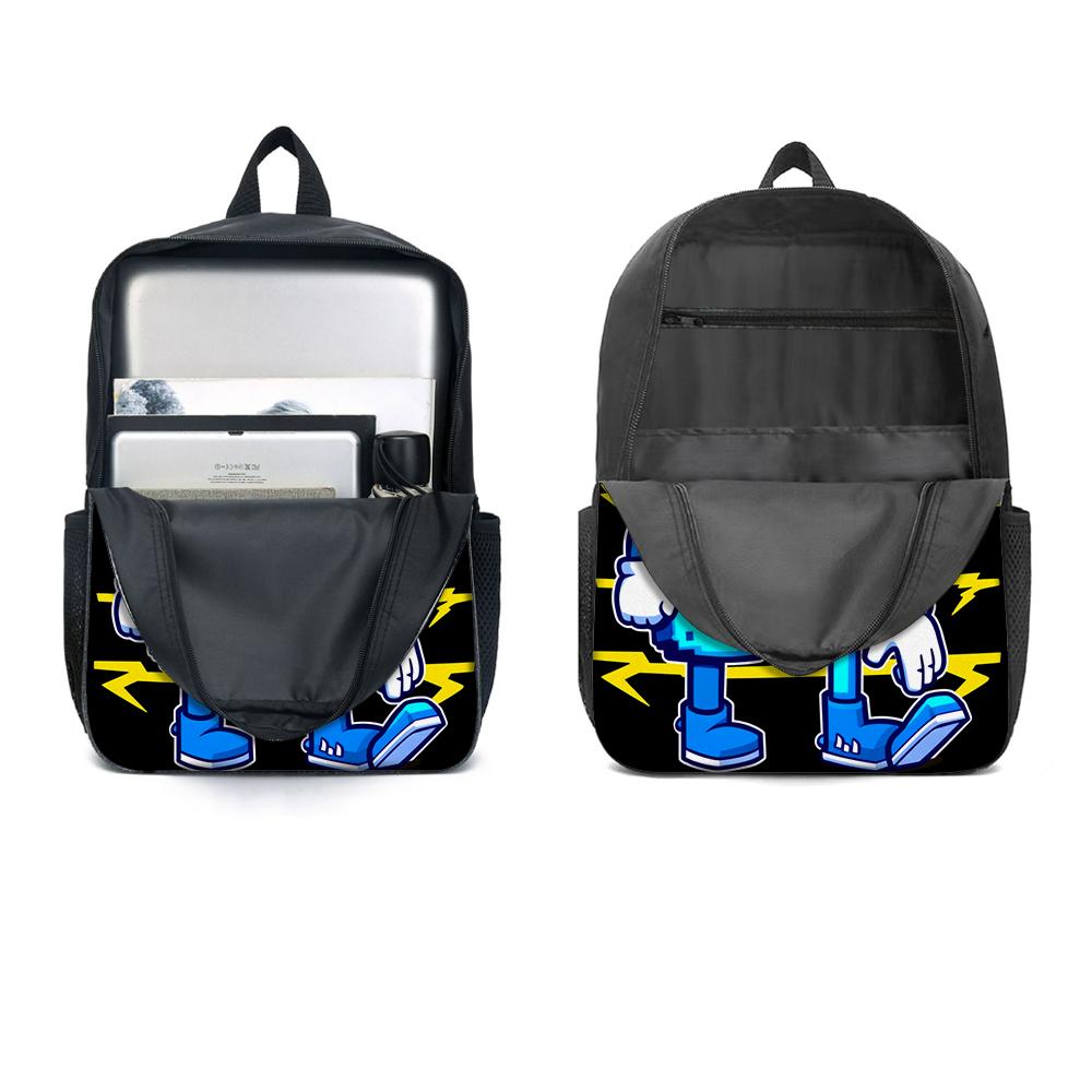 3er Set Rucksack mit Muster Nummer 67 Leicht Große Kapazität Schultasche Reisetasche mit Umhängetasche Federmäppchen Perfektes Geschenk