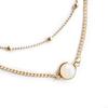 New Minimalist Pendant Women's Necklaces Cross Leaf Silver Color Knot Design Female Neck Jewelry Infinity Multilayers Collares