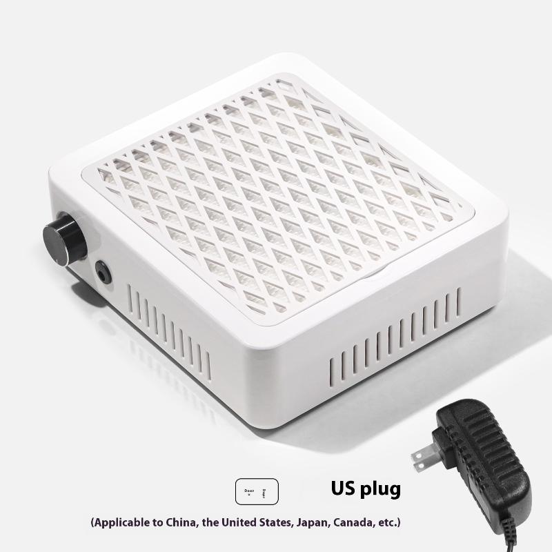 

4500 об/мин Супер Всасывающий Пылесборник для Ногтей Мощный Экстрактор Пыли для Ногтей Вентилятор для Маникюра Пылесос и Фильтр