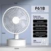 Rechargeable Portable Desktop USB Fan for Dormitory and Office Use
