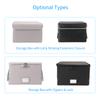 Fireproof Document Bag Fireproof Waterproof Storage Box with Lock Suitable for Hanging Letter/Legal