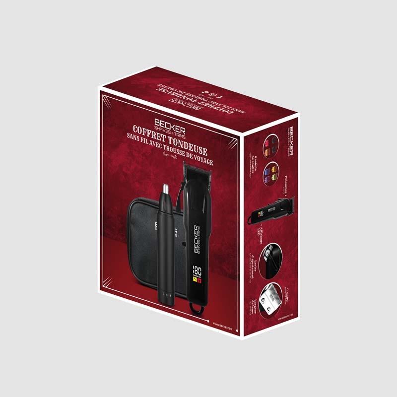 Strim Xn Becker 2-Piece Clipper Kit with Travel Case