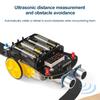 51 MCU Smart Car Ultraschall-Hindernisvermeidung Auto-Tracking Reichweitenmessung Roboter Programmierung DIY Auto-Bausatz