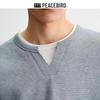 PEACEBIRD Herren Langarm-T-Shirt BACPF3165