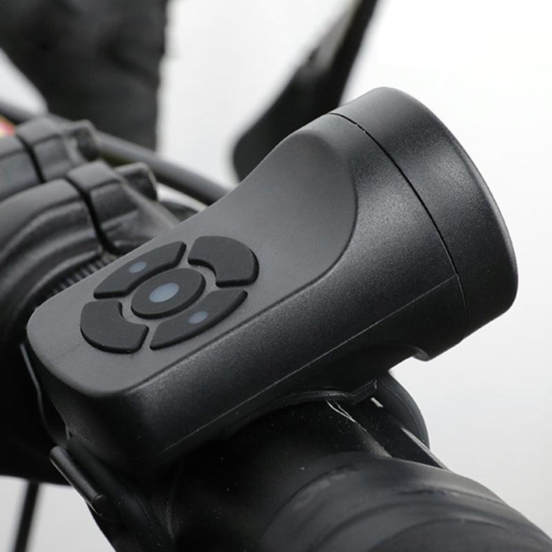 Bicycle Horn Motorcycle Electric Bell Horn 4 Modes USB Rechargeable Mountain Road Cycling Anti-theft Alarm Horn Bike Accessories