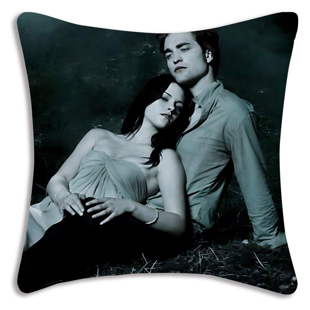 Classic Movie For Twilights Pillow Covers Cartoon Sofa Decorative Home Double-sided Printing Short Plush Cute Cushion Cover