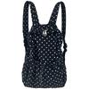 New Backpack Lightweight Literary Polka Dot Backpack Girls Campus Wind Drawstring Pleated Casual Schoolbag