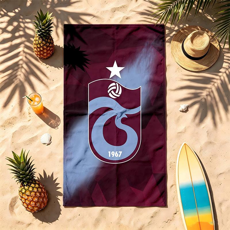Trabzonspor (23) Thema Strandtuch Sandabweisend Weich Und Bequem Geeignet Für Den Pool Camping Yoga Und Tauchen Ein Reise-Essential