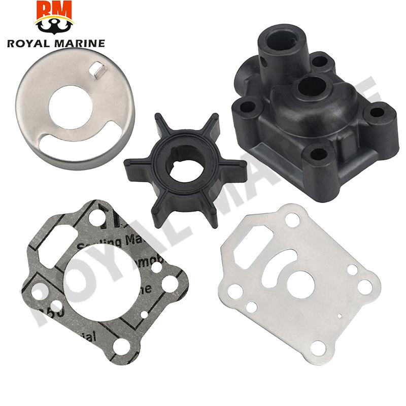 Water pump kit for  Mercury-Mercruiser outboard motor 5HP 6HP 16150  16154 16157 16826 Impeller  Housing, upper water pump