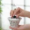 Nanshan Mr. Chinese Ceramic Gaiwan Tea Set
