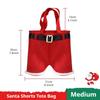 Christmas Pants Candy & Wine Tote Bag - Festive Gift Bag