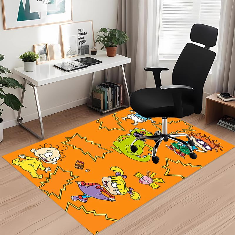 Rugrats Printed Carpet, for Office Chair Living Room Bedroom Kitchen Room Decor Gifts.