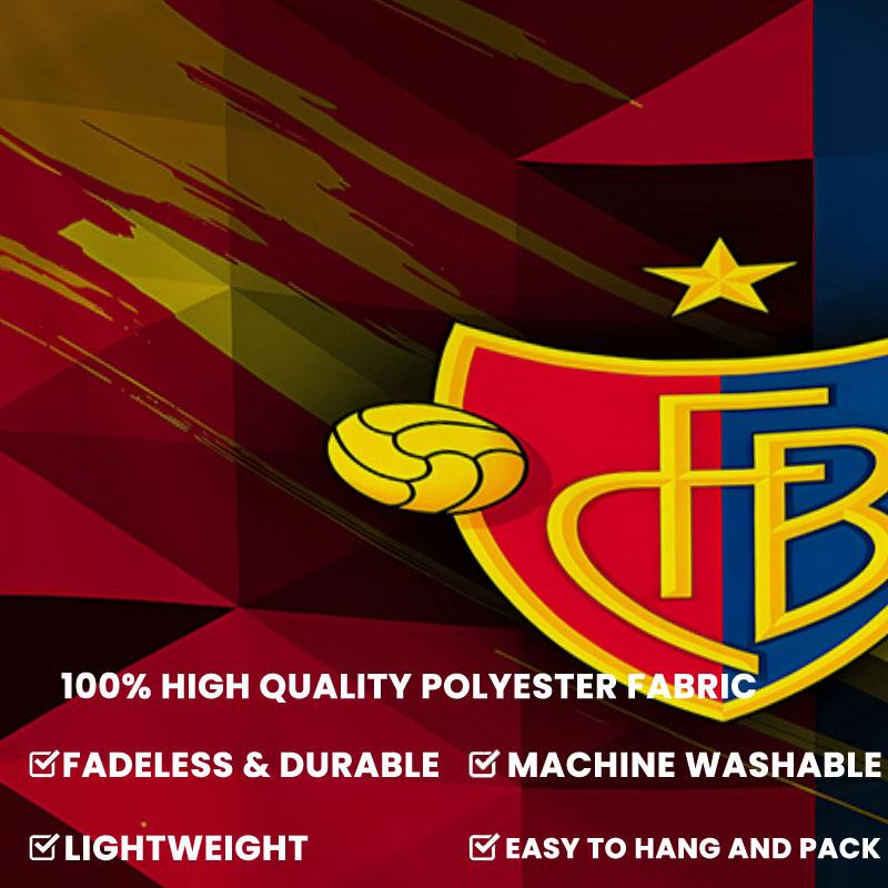 FC Basel Wall Tapestry Aesthetic Wall Hanging Printed Fabric Blanket Decorative Tapestries for Bedroom Living Room Home Decor