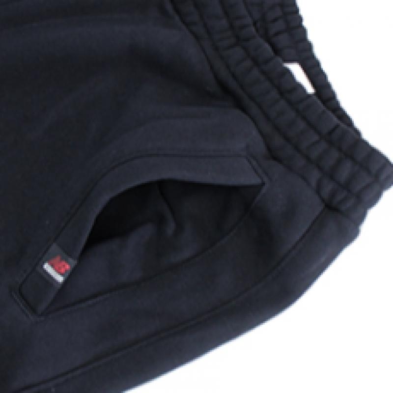 New Balance Nb ClaSSic Lettering French Terry Jogger Men S woMen S Long pantS pantS Black Nbm