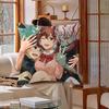 Japanese Anime D-Dandadanes Maple Design Cushion Cover Happy Autumn Harvest decor Holiday Decorati Pillow Cover