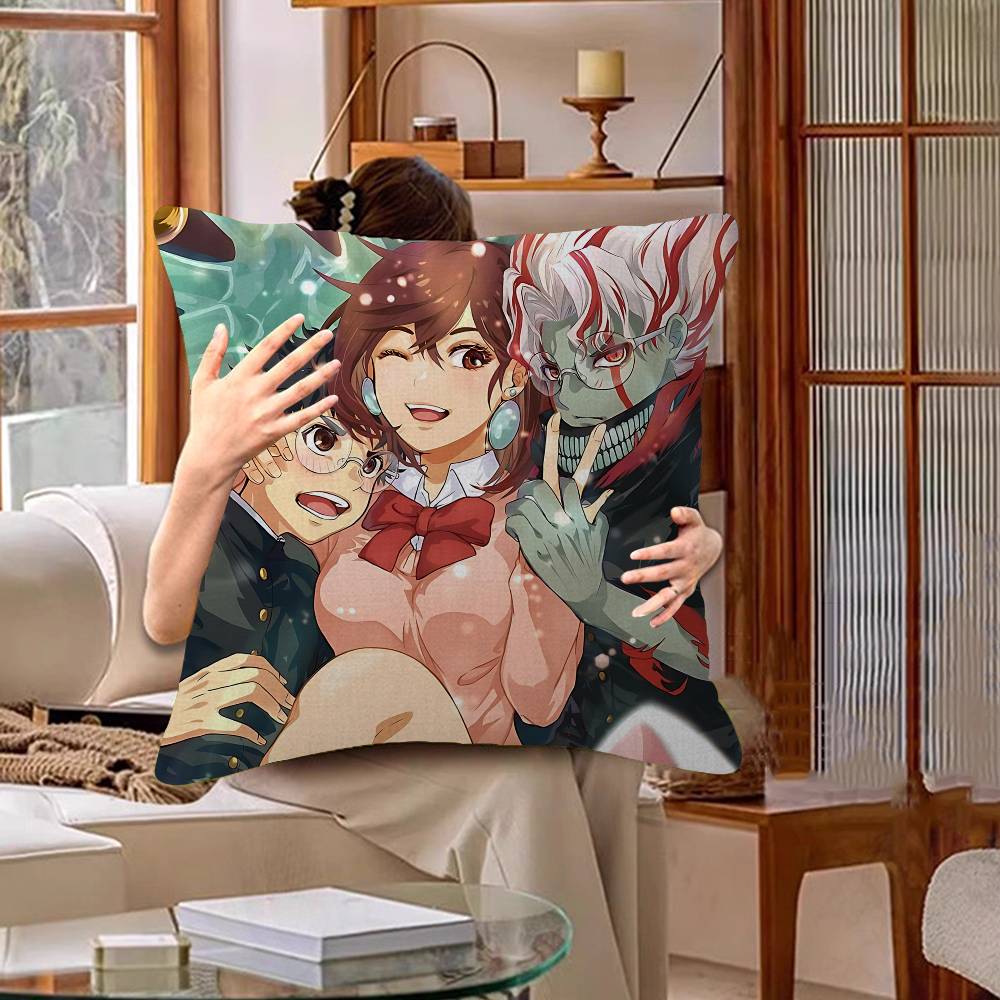 Japanese Anime D-Dandadanes Maple Design Cushion Cover Happy Autumn Harvest decor Holiday Decorati Pillow Cover