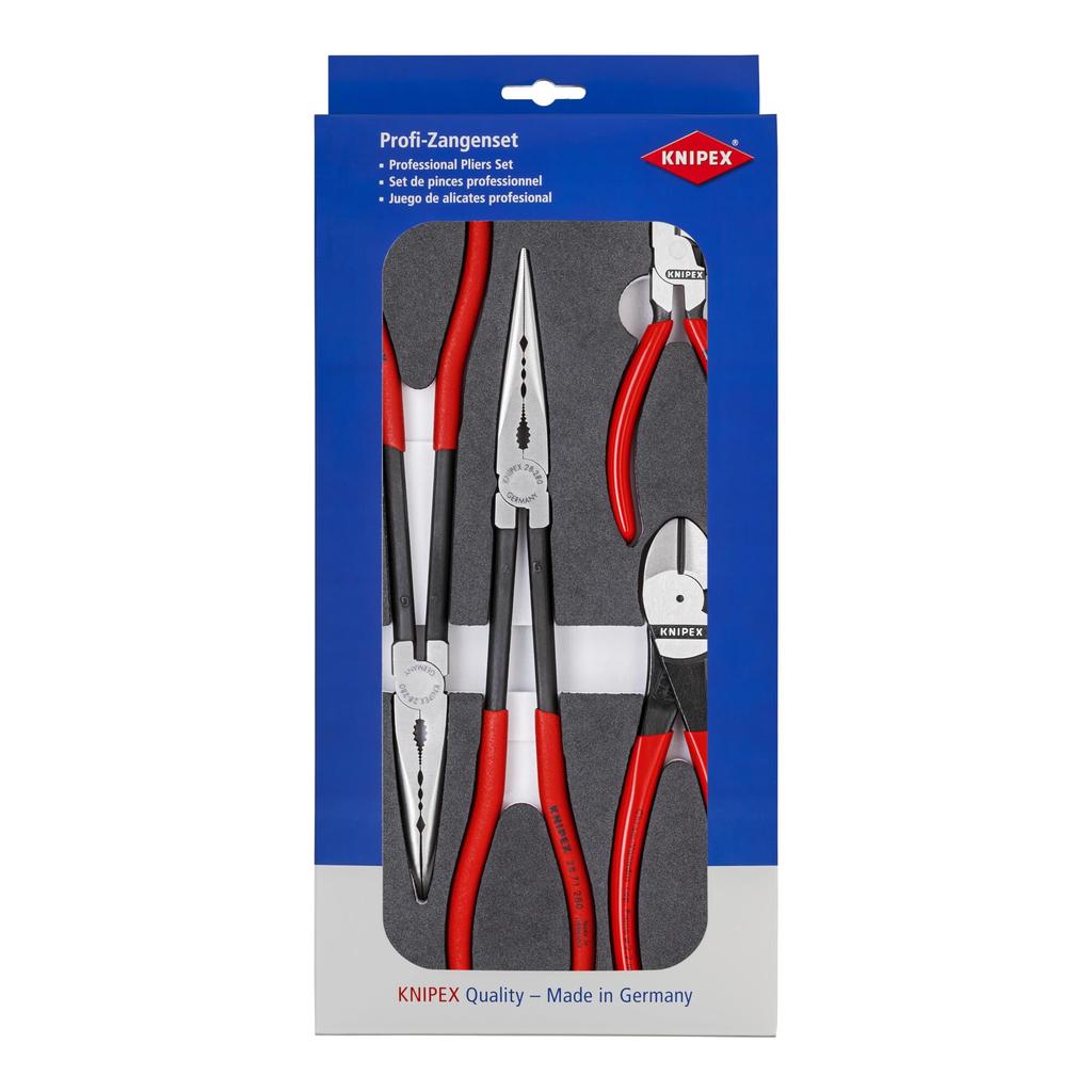 KNIPEX Pliers Set with Urethane Tray 002001V16